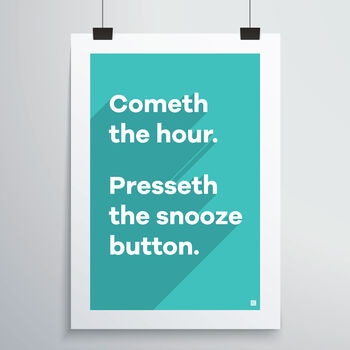 Snooze Print, 6 of 12