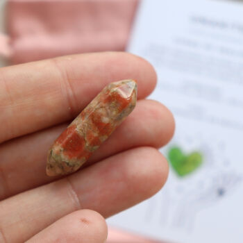 Unakite Point Shape Crystal Healing And Balance Stone, 4 of 9