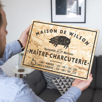 Personalised French Kitchen Sign, 2 of 6
