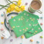 Easter Daffodil's Linen Napkin Crackers, thumbnail 5 of 9