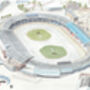 Wimbledon Greyhound Stadium Fine Art Print, thumbnail 2 of 3