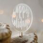 Mince Pie Or Cupcake Toppers, Set Of Six, thumbnail 9 of 9