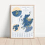 Scotland Whisky Region And Distillery Map 2024, thumbnail 4 of 9