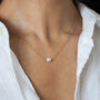 Miley Freshwater Pearl Gold Filled Necklace, thumbnail 2 of 6