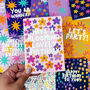 Colourful 'Happy A Blooming Lovely Birthday' Card, thumbnail 6 of 6