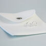 Sterling Silver Crescent Moon Stud Earrings, thumbnail 4 of 5