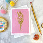 Summer Ice Cream Luxury Box Set Of Eight Note Cards, thumbnail 7 of 10