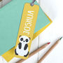 Children's Personalised Cute Animal Bookmark, thumbnail 3 of 6