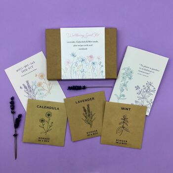 Wellbeing Seed Kit With Recipes, 2 of 10