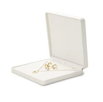 Cannes D’or Gold Cream Blossom Ombré Jewelery Box, 9 of 9