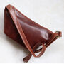 Brown Leather Bum Bag, Sling Bag, thumbnail 2 of 5
