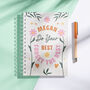 Personalised Positive 'Do Your Best' Notebook, thumbnail 1 of 8