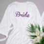 Long Satin Robes For Brides And Bridesmaids, thumbnail 11 of 12
