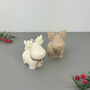 Christmas Reindeer Candle And Christmas Decoration, thumbnail 12 of 12