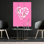 Love Pink Print, thumbnail 3 of 4