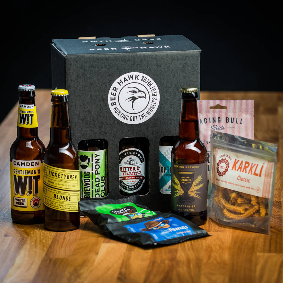 craft beer and treats taste box by beer hawk | notonthehighstreet.com