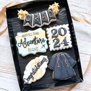 Graduation Biscuit Gift For Him Or Her, 6 of 7