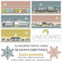 Sussex Landmarks Set Of 5x Christmas Cards, thumbnail 1 of 6