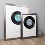 Personalised Framed Vinyl Record Song, thumbnail 3 of 12