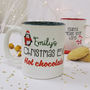Personalised Christmas Hot Chocolate Mug, thumbnail 6 of 6