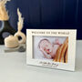 New Born Baby Girl Or Boy Personalised Photo Frame, thumbnail 3 of 6