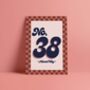 Personalised House Number Print, thumbnail 7 of 8