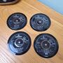 Personalised Vinyl Coasters Beatles Set Of Four, thumbnail 3 of 6