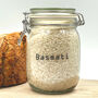 Custom Pantry Label Stickers For Kitchen Storage Jars, thumbnail 3 of 9