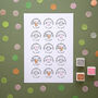 Farm Animal Personalised Party Bag Stickers, thumbnail 3 of 6