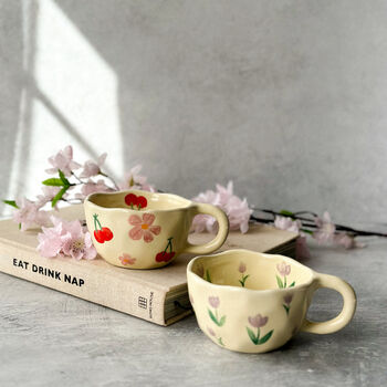 Tulip Ceramic Coffee Cup, 5 of 5