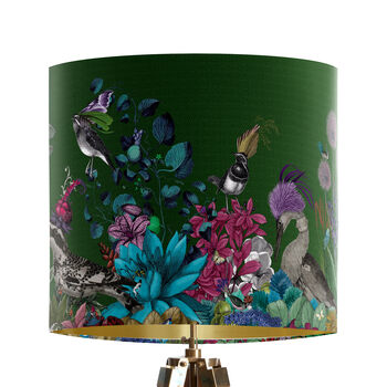 Glorious Plumes Lampshade Green, Multiple Cols Avail, 3 of 10