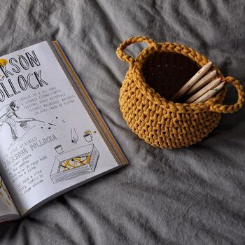 Small Crochet Basket, 2 of 12