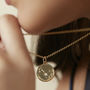 Scorpio Star Sign Necklace In Silver Or Gold Vermeil, thumbnail 2 of 4