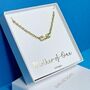 Family Birthstone Necklace Handmade Gift For Her, thumbnail 3 of 3