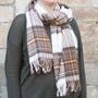 Merino Wool 50cm Wide Tartan Scarves, thumbnail 11 of 12