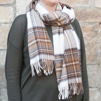 Merino Wool 50cm Wide Tartan Scarves, 11 of 12