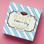 Father's Day Hand Iced Salted Caramel Brownies, thumbnail 2 of 2