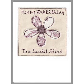 Personalised Flower 30th Birthday Card For Her, 12 of 12