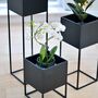 Square Metal Planter With Stand, thumbnail 7 of 9