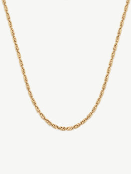 Gold Or Silver Unisex Dainty Swirl Chain Necklace, Christmas Jewellery Gift, 4 of 6