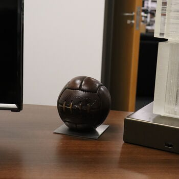 Personalised Vintage Football Ornament And Trophy, 10 of 11