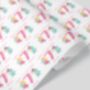 Personalised 7th Birthday Fairy Wrapping Paper, thumbnail 2 of 2