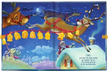 Personalised Children's Book, A Christmas Dream For Me, 5 of 9