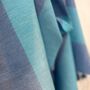 Bright Stripe Large Hammam Towel, thumbnail 4 of 6
