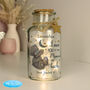 Personalised Me To You Moon And Back LED Light Up Jar, thumbnail 1 of 4