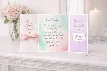 Personalised Handmade Handwritten Card, 4 of 6