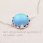 Sterling Silver Aurora Glass Crystal Bracelet, thumbnail 4 of 12