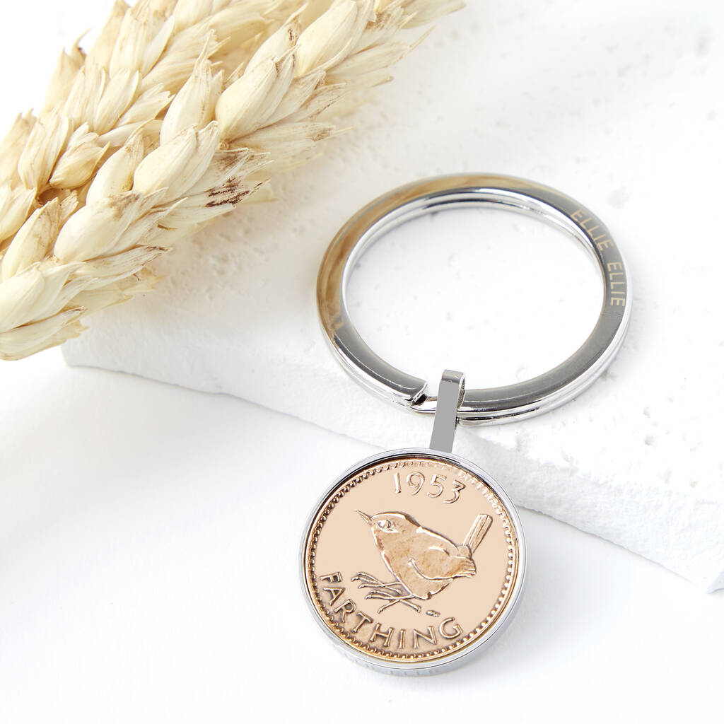 1956 Proof Coin Set BOXED & HIGHLY POLISHED British Farthing Coin - Choose Your Date (1911-1956), Birthday Gift With Free Post Farthing Coin Bird - Foto 2