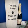 Open After Unpacking New Home Wine Bottle Bag, thumbnail 2 of 3