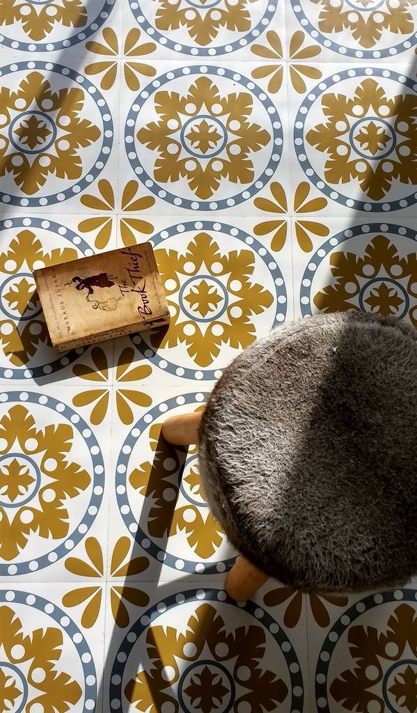Sorzano Vinyl Floor Tiles By Zazous Notonthehighstreet Com Sorzano Vinyl Floor Tiles